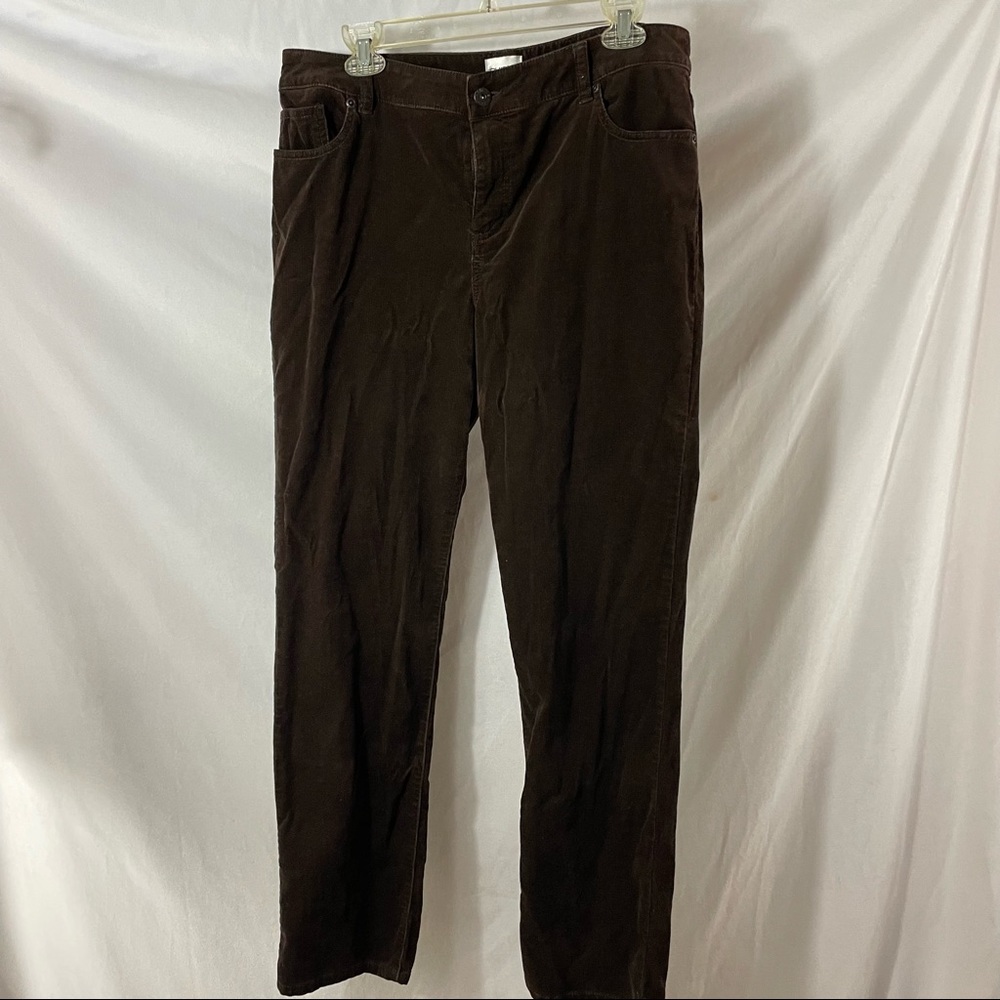 Chico’s Brown Corduroy Pants